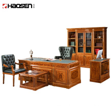 Classic Majestic Government office room furniture project Wood office desk supplier